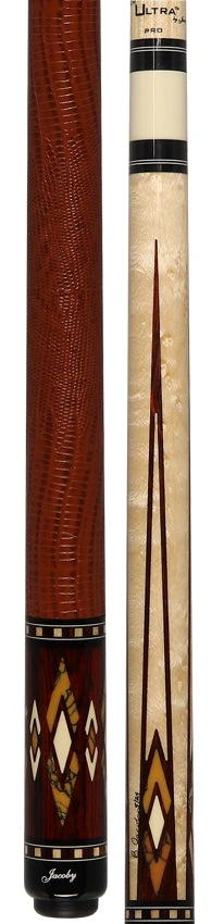 Jacoby Birdseye Maple Cocobolo Cue - HB4J 5 Jacoby Birdseye Maple Cocobolo Cue - HB4J - Image 5