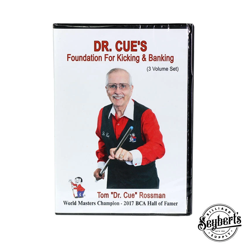 Dr. Cue's Foundation For Kicking And Banking Instructional DVD Set 1 Dr. Cue's Foundation For Kicking And Banking Instructional DVD Set