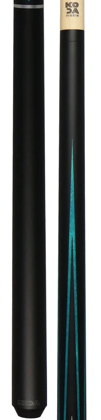 KODA Black With Blue And Silver Graphic Pool Cue - KD47BL 5 KODA Black With Blue And Silver Graphic Pool Cue - KD47BL - Image 5
