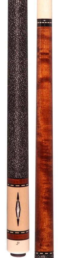 Pechauer JP T Series Chestnut-Stained Maple Pool Cue With Linen Wrap 6 Pechauer JP T Series Chestnut-Stained Maple Pool Cue With Linen Wrap - Image 6
