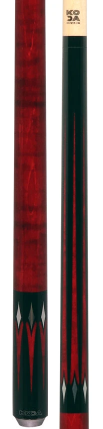 KODA Black With Red Points Graphic No Wrap Play Cue 5 KODA Black With Red Points Graphic No Wrap Play Cue - Image 5