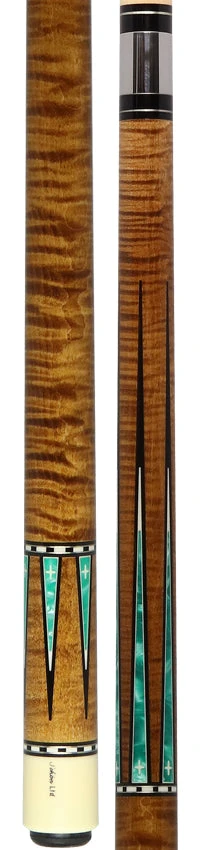 Schon Pool Cue - Dark Stain With Teal Points - LTD2300-DLS 5 Schon Pool Cue - Dark Stain With Teal Points - LTD2300-DLS - Image 5