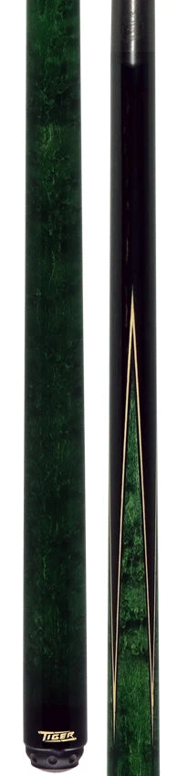 Tiger Traveler Performance Series With Green Stain Pool Cue - Fortis PRO Carbon Shaft 5 Tiger Traveler Performance Series With Green Stain Pool Cue - Fortis PRO Carbon Shaft - Image 5