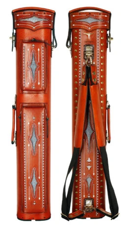 Volturi Classic Style Brick Orange 4x8 Hard Pool Cue Case - VCCS4X8OR -Seyberts Sale Store FRONTANDBACK 98240cff 0931 4165 a5c6 16b0e03ed7f6