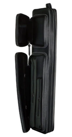 Triple 60 Fedor Gorst Limited 4X8 Custom Leather Butterfly Soft Cue Case - Blacked Out 9 Triple 60 Fedor Gorst Limited 4X8 Custom Leather Butterfly Soft Cue Case - Blacked Out -Seyberts Sale Store FRONTPOCKETS