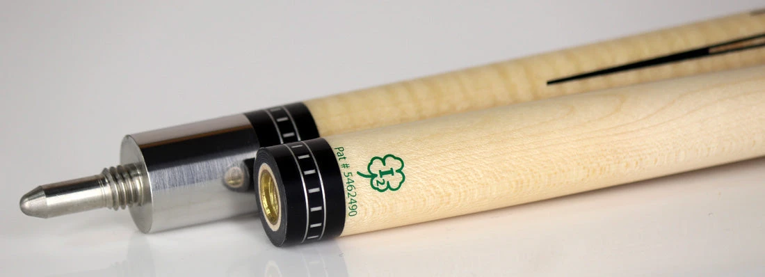 McDermott G Series Curly Maple With Cocobolo/Pewter Points Pool Cue - G1501 3 McDermott G Series Curly Maple With Cocobolo/Pewter Points Pool Cue - G1501 - Image 3