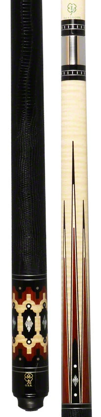 McDermott G Series Curly Maple With Cocobolo/Pewter Points Pool Cue - G1501 5 McDermott G Series Curly Maple With Cocobolo/Pewter Points Pool Cue - G1501 - Image 5