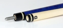 McDermott G Series Blue Stained Birdseye Maple Pool Cue - G201 -Seyberts Sale Store G201 BS2