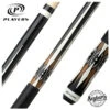 Players Graphic Series Black And Bocote Pool Cue With Black Linen Wrap -Seyberts Sale Store G3401 850