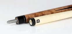 McDermott G Series Walnut Stained Maple With Light Cherry Stained Maple Points Pool Cue - G402 -Seyberts Sale Store G402 BS2