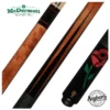 McDermott G Series Light Cherry Stained Maple With Rose Inlays Pool Cue - G435 7 McDermott G Series Light Cherry Stained Maple With Rose Inlays Pool Cue - G435 -Seyberts Sale Store G435 850