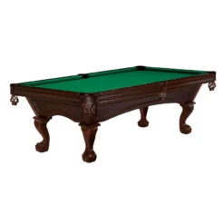 Brunswick Glenwood Espresso Pool Table -Seyberts Sale Store GLENWOOD ESSPRESSO BALL AND CLAW BG