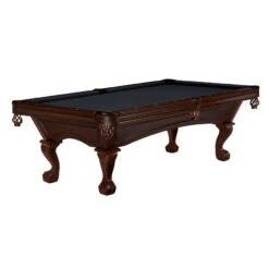 Brunswick Glenwood Espresso Pool Table -Seyberts Sale Store GLENWOOD ESSPRESSO BALL AND CLAW EB