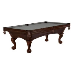 Brunswick Glenwood Espresso Pool Table -Seyberts Sale Store GLENWOOD ESSPRESSO BALL AND CLAW GG