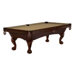 Brunswick Glenwood Espresso Pool Table -Seyberts Sale Store GLENWOOD ESSPRESSO BALL AND CLAW SB