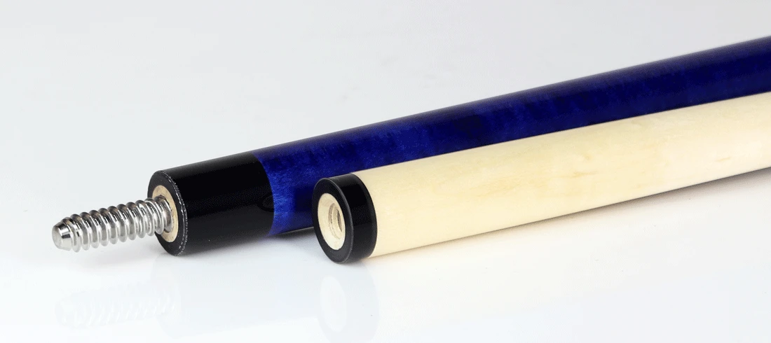 McDermott GS Series Pacific Blue Stained Michigan Maple Pool Cue - GS02 3 McDermott GS Series Pacific Blue Stained Michigan Maple Pool Cue - GS02 - Image 3