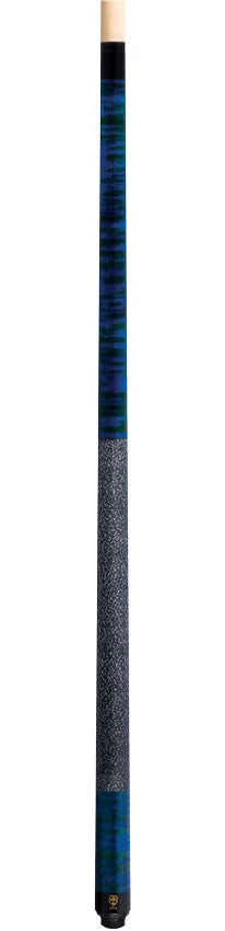 McDermott GS Series Double Washed Blue/Green Birdseye Maple Play Cue With Irish Line Wrap 5 McDermott GS Series Double Washed Blue/Green Birdseye Maple Play Cue With Irish Line Wrap - Image 5