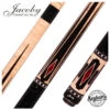 Jacoby HBV2 Series Birdseye Maple With Ebony Points And Bloody Jasper Inlays Pool Cue 13 Jacoby HBV2 Series Birdseye Maple With Ebony Points And Bloody Jasper Inlays Pool Cue -Seyberts Sale Store HB5V2 850