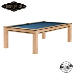 Brunswick Hickory Pool Table