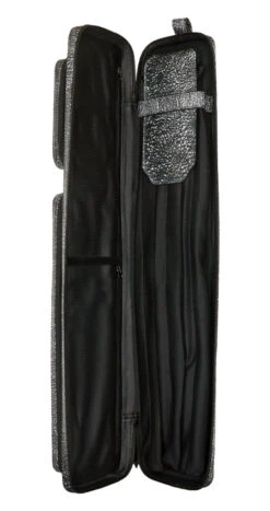 Triple 60 Margaret Styer Limited Edition 3x6 Custom Two-Tone Black/White Leather Butterfly Soft Cue Case -Seyberts Sale Store INSIDE eaca6cf6 2a1f 4c9f ae3e 14eb84bf9514