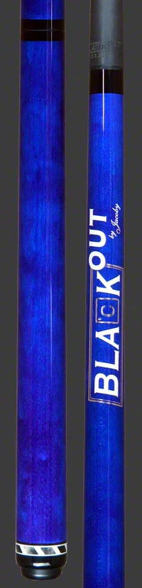 Jacoby BlaCkOut Blue No Wrap Break/Jump Cue - JACBKOUTBL 5 Jacoby BlaCkOut Blue No Wrap Break/Jump Cue - JACBKOUTBL - Image 5