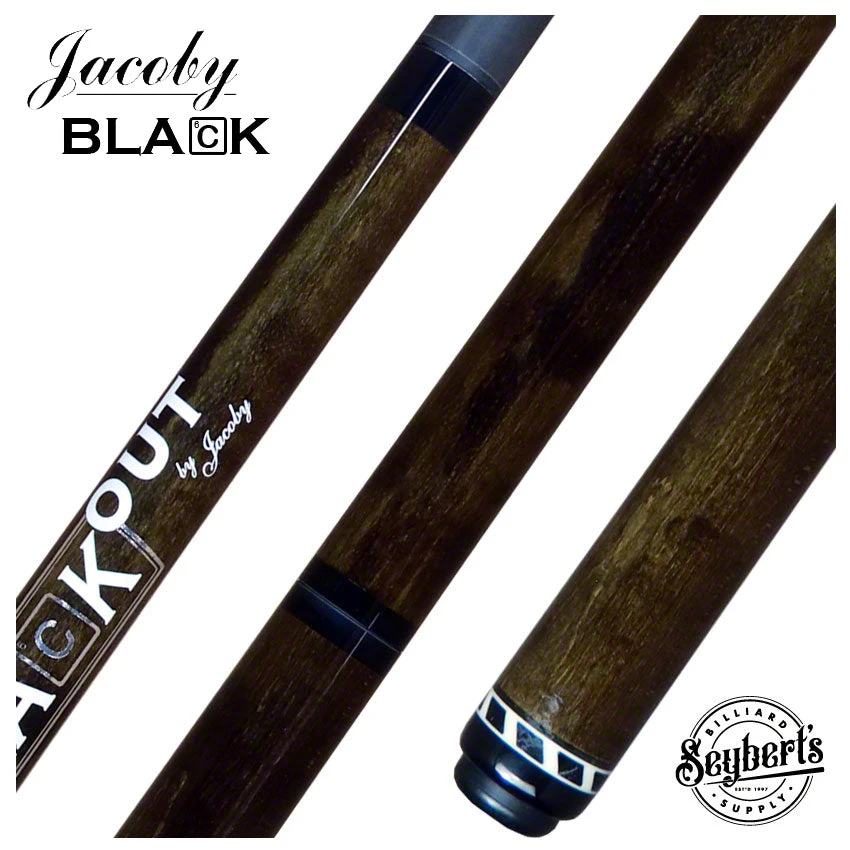 Jacoby BlaCkOut Brown No Wrap Break/Jump Cue - JACBKOUTBR 1 Jacoby BlaCkOut Brown No Wrap Break/Jump Cue - JACBKOUTBR