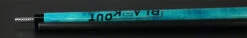 Jacoby BlaCkOut Turqouise No Wrap Break/Jump Cue - JACBKOUTTQ -Seyberts Sale Store JACBKOUTJMPBRKTEAL BS1