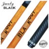 Jacoby BlaCkOut Orange With Sport Wrap Carbon Fiber Break/Jump Cue - JACBKOUTSGOR -Seyberts Sale Store JACBKOUTSGOR