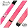 Jacoby Custom Pink Monster Crush No Wrap Break Cue -Seyberts Sale Store JACMCNEPNK 850