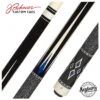 Pechauer JP S Series Ebony Stained Maple With Sim. Ivory And Blue Pearl Points Pool Cue - JP21S -Seyberts Sale Store JP21 850