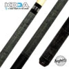 KODA Gray-Stained Maple Pool Cue With Linen Wrap -Seyberts Sale Store KD36 850