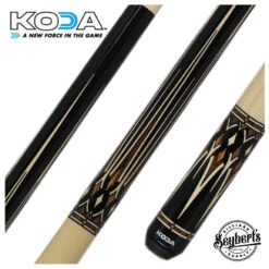 KODABlack With Cocobolo And Maple Graphic Pool Cue - KD53