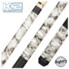 K2 KL101 White Smoke Matte Graphic Pool Cue With K2 LD 12.5mm Shaft - KL101 13 K2 KL101 White Smoke Matte Graphic Pool Cue With K2 LD 12.5mm Shaft - KL101 -Seyberts Sale Store KL101 850