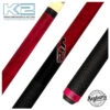 K2 Matte Pink-Stained Maple Play Cue With Leather Wrap And LD 11.75mm Shaft- KLCPK -Seyberts Sale Store KLCPK 850