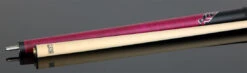 K2 Matte Pink-Stained Maple Play Cue With Leather Wrap And LD 11.75mm Shaft- KLCPK -Seyberts Sale Store KLCPK BS2