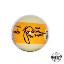 ESCALADE SPORTS Kristina "The Krystal" TKach Signed Standard 9 Ball