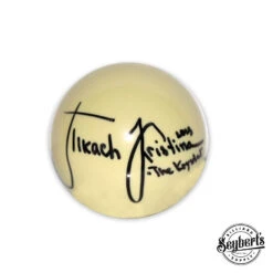 ESCALADE SPORTS Kristina "The Krystal" TKach Signed Standard2 1/4" Cue Ball