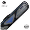 Lucasi Hybrid Rival Grey And Blue 3x4 Soft Pool Cue Case - LC348W -Seyberts Sale Store LC348W 850