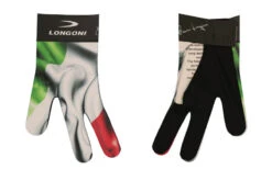 Longoni Left Hand Billiard Glove - Italian Flag 3 Longoni Left Hand Billiard Glove - Italian Flag -Seyberts Sale Store LG12147 DOUBLE