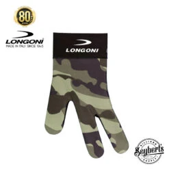 Longoni Left Hand Billiard Glove - Military Camo