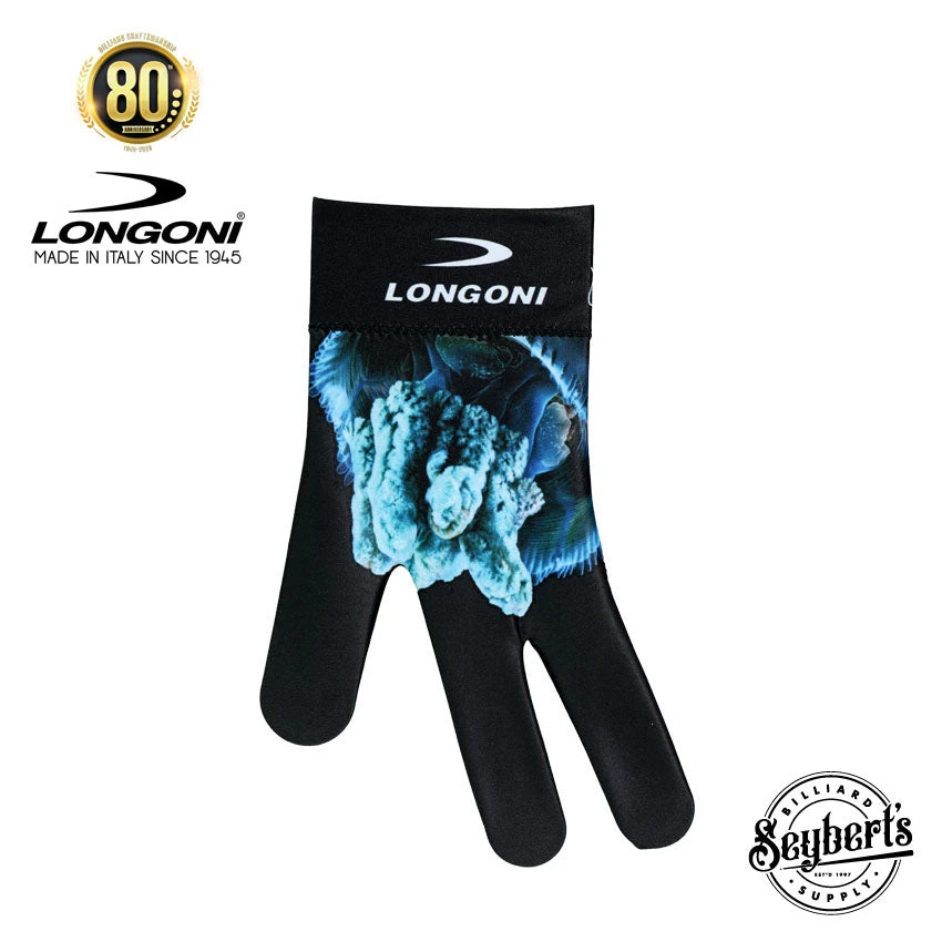 Longoni Left Hand Billiard Glove - Jellyfish 1 Longoni Left Hand Billiard Glove - Jellyfish