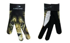 Longoni Left Hand Billiard Glove - Lion -Seyberts Sale Store LG12214 DOUBLE