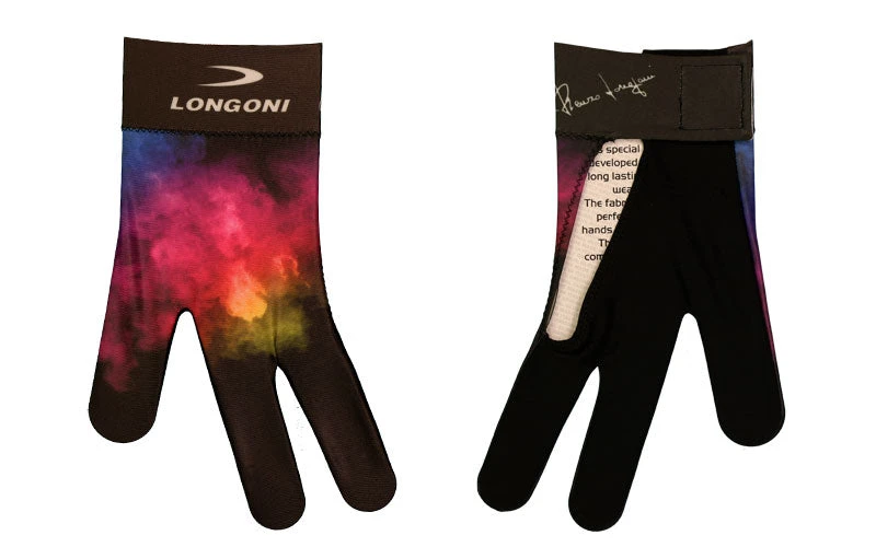Longoni Left Hand Billiard Glove - Explosion Smoke 2 Longoni Left Hand Billiard Glove - Explosion Smoke - Image 2