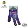 Longoni Left Hand Billiard Glove - Blue Neon Prisms