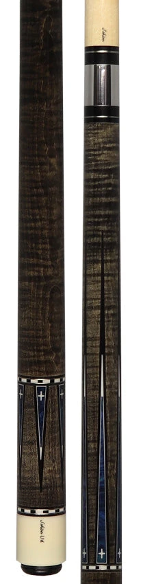 Schon Pool Cue - Grey Stain With Blue Points - LTD2300-3GREY 5 Schon Pool Cue - Grey Stain With Blue Points - LTD2300-3GREY - Image 5