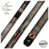 Meucci BMC Mini DiamondGrey With Red Diamonds Pool Cue With Carbon Shaft - MINIDGYRDNWC -Seyberts Sale Store MINIDGYRDNWC 850