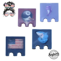 Miss Q's 2 Pool Cue Holder