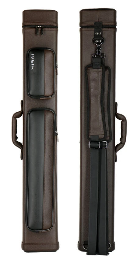 Mirai Brown And Black Pool Cue Case - MRIBR 2 Mirai Brown And Black Pool Cue Case - MRIBR - Image 2