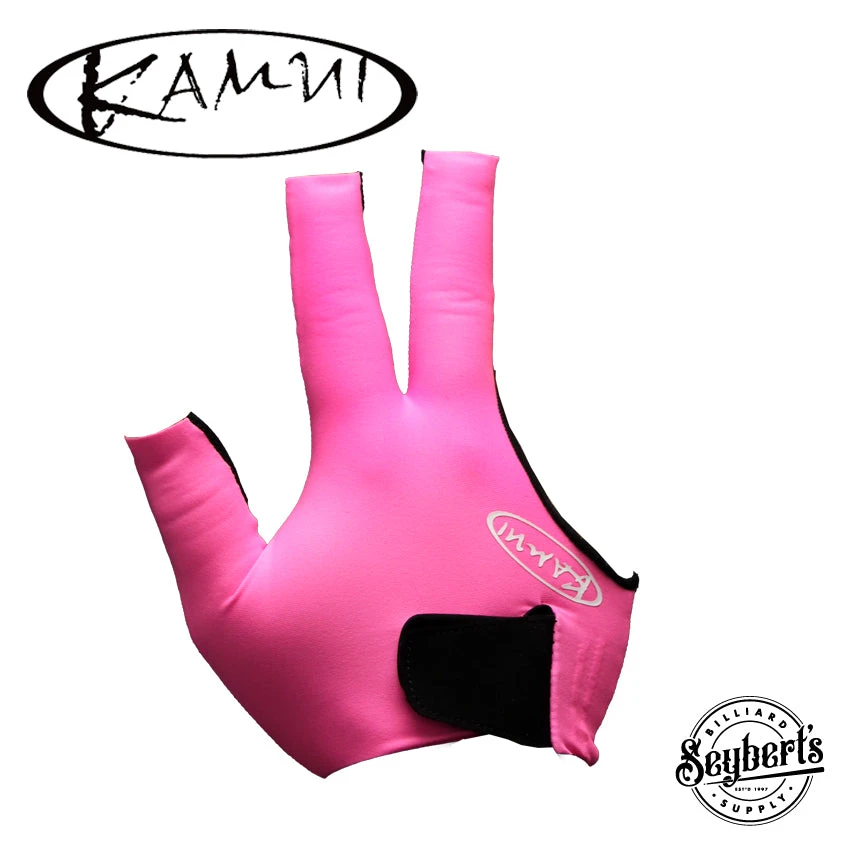 Kamui Quick Dry Pink Billiard Glove - Right Hand 1 Kamui Quick Dry Pink Billiard Glove - Right Hand