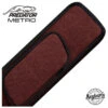 Predator Metro Nylon Red Top Zip 2x4 Hard Pool Cue Case - NYL2B4SREDH